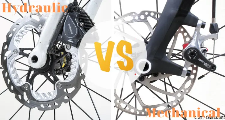 bicycle mechanical disc brakes