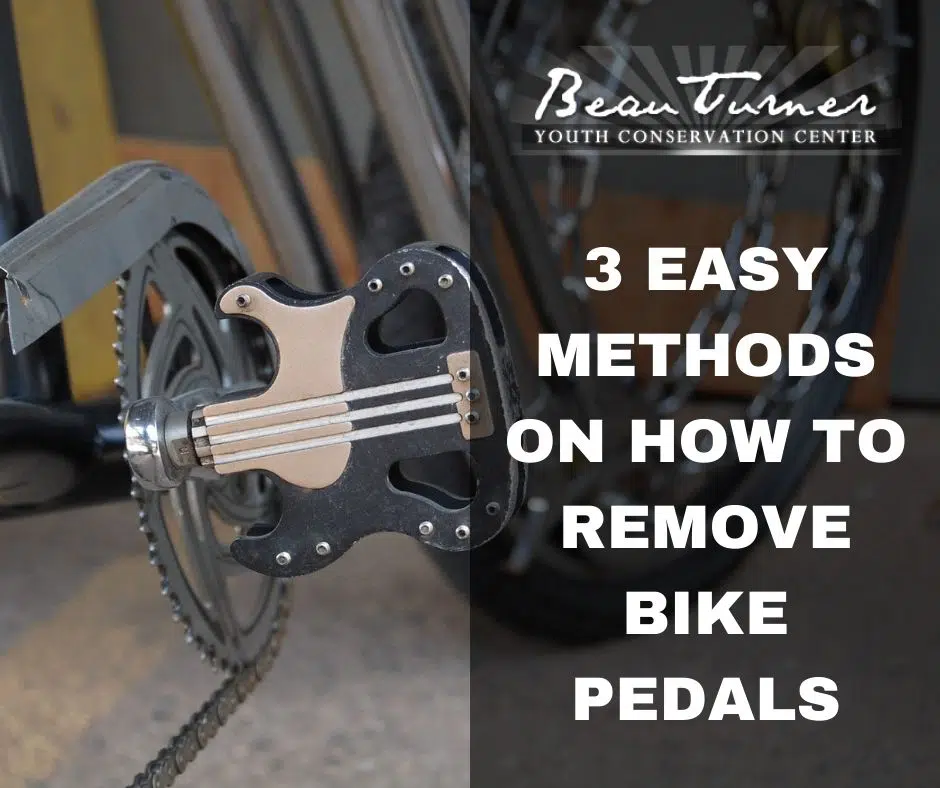 removing bike pedals